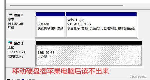 蘋果電腦無(wú)法識(shí)別移動(dòng)硬盤？數(shù)據(jù)恢復(fù)與專業(yè)解決方案詳解